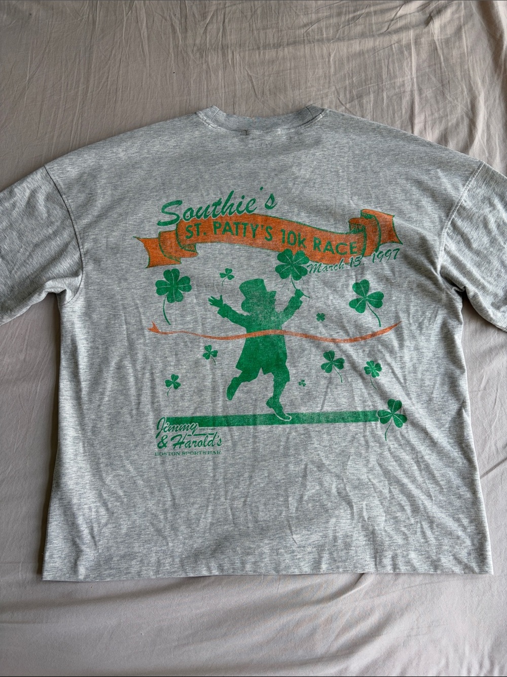 Abercrombie & Fitch Vintage Style St. Patty's 10K Race Mens Tee